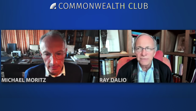 Michael Moritz at the Commonwealth Club of CA